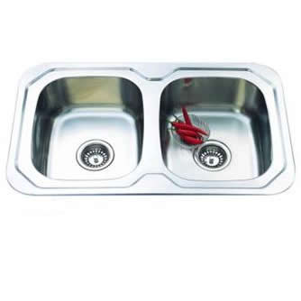 Drop in Two Bowl Sinks